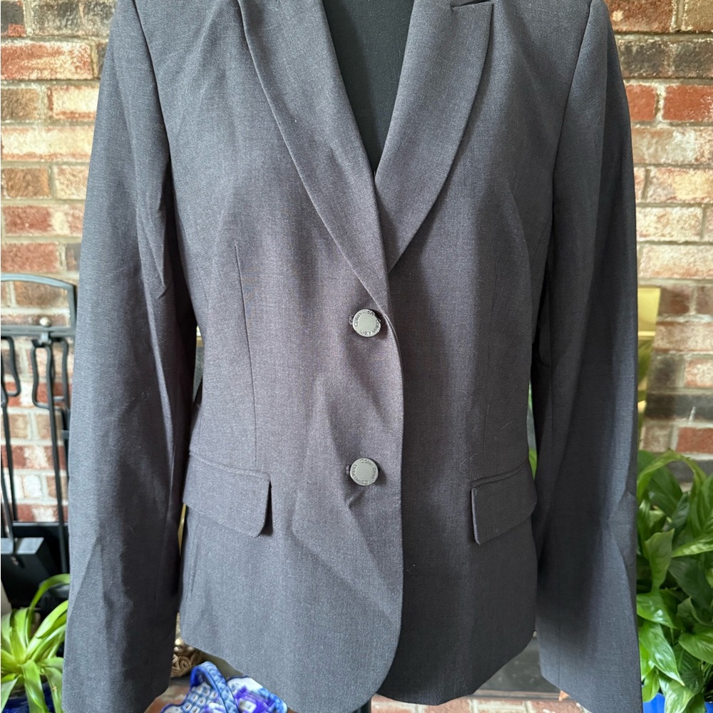 Calvin Klein Charcoal Blazer #A